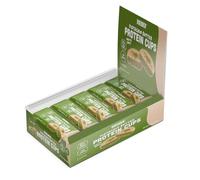 Weider Protein Cups Pistachio Butter (20x42g) Tartaletas con Alto Contenido de Proteínas y Bajo en Azúcar, con cobertura de Chocolate, Sin gluten (20 sobres de 2 tartaletas)