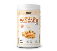 Weider Protein Pancake Mix (600g) Sabor Banana, Mezcla para Tortitas Proteicas con Avena y 31% Proteína de 3 fuentes (Suero de leche, Leche y Huevo), Bajo en Azúcar, Bote 100% Reciclado y Reciclable