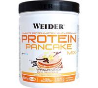 Weider Protein Pancake Mix. Tortitas De Harina De Avena Integral, Enriquecidas Con Proteinas. Sabor Vainilla, color Blanco, 600 ml