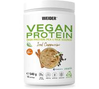Weider - Proteína Vegana, Capuchino Helado - 540 g