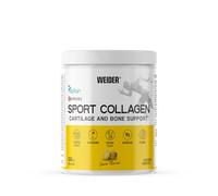 Weider Sport Collagen (300g) Sabor Limón, Colágeno Hidrolizado en Polvo Péptidos Peptan, Glucosamina, Cúrcuma, Silicio, Ácido Hialurónico, Magnesio, Vitamina C, Para Articulaciones y Huesos