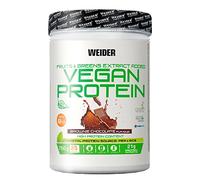 Weider-Vegan Protein- Proteína 100% vegetal de guisantes (PISANE) y arroz. Sin gluten. Sin lactosa. Sin aceite de palma (750 g). Sabor Chocolate