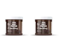 Weider Whey Protein Cream (250g) Sabor Chocolate Negro, Crema de untar con 24% de Proteínas, con Proteína de Suero de Leche, Sin Azúcar Añadido, Sin Aceite de Palma (Paquete de 2)