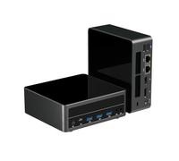 WEIDIAN AI Mini PC AMD R7 7840HS Mini Computer 32GB DDR5 1TB NVME SSD | AMD Mini PC Radeon 780M + Ryzen AI NPU, WiFi6 BT5.2, Dual 2.5G LAN, 6USB, 4K Triple Display for AI Reasoning, Programming