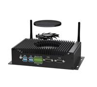 WEIDIAN Industrial Mini PC Win 11 Pro Core i7 10510U 64GB RAM 1TB SSD 2TB HDD, (Fan Cooling) Industrial Mini Computer GPIO, 4K 2HD+DP, 2LAN, 2COM RS232/422/485, 6USB WiFi6&BT5.2 Auto Power On