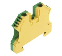 Weidmüller 1010200000 WPE 6 Bornes de Tierra Modulares, 1 Piso, 6mm², 1 unidad