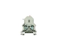 Weidmüller 1011300000 WSI 6/LD 10-36V DC/AC Bornes Portafusibles, 1 Piso, 6mm², Utilización en Zonas Industriales, Fusible de 5 x 20, Caja de 50