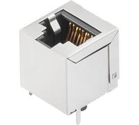 Weidmüller 1433810000 OMNIMATE Data RJ45 Toma, 3.2N4N, 180°, THT, Cat.5, 8 Polos, 125 V AC, 1.5 A, 16.7 mm Longitud, 16 mm Ancho, 20 mm Alto