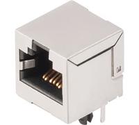 Weidmüller 1433910000 OMNIMATE Data RJ45 Toma, 2.7N4N, 90°, THT, 10/100 Mbit, 8 Polos, 125 V AC, 1.5 A, 16.5 mm Longitud, 16 mm Ancho, 20 mm Alto
