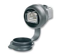 WEIDMULLER Conector RJ45 Cat6a Panel Adaptador, IP65, Negro