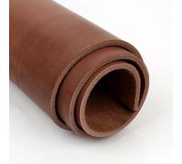 WEIDU Cinturón de Cuero de Vaca curtido Vegetal rígido de Alta Densidad de 4mm de Grosor, Suela para Zapatos, Junta Industrial, artesanías de Cuero de Vaca