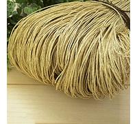 WEIDU Hilo de Paja de Rafia Natural de 600 Metros y 500g para Tejer a Mano, Ganchillo, Sombrero de Verano, Bolso, cojín, cestas, Material de Tejer, artesanía DIY