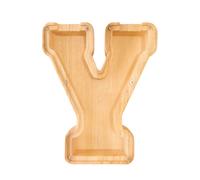 Weidu77 Twenty-Six English Alphabet A-Z Letter Piggy Bank Gran capacidad Alphabet Alphabet Piggy Bank Personalizado Caja de ahorro de monedas Nombre