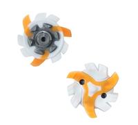 weiemgs 16 Piezas Tacos Golf Shoes Spikes Golf - Tacos Zapatos De Golf Zapato Clavos para Zapatos De Golf Compatible con Fast Twist 3.0, Tour Silm Lok, Tri Lok, Fast Twist(Mi,16 and 1 Wrench)