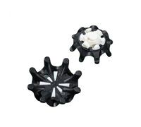 weiemgs 20 Piezas Clavos para Zapatos Golf con Llave - Compatible con Footjoy, Nike, Callaway, Puma, Asics, SQAIRZ, Payntr, Adidas, Fast Twist, Tri-Lok Y Slim-Lok Sistemas(Negro)