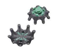 weiemgs 20 Piezas Clavos para Zapatos Golf con Llave - Compatible con Footjoy, Nike, Callaway, Puma, Asics, SQAIRZ, Payntr, Adidas, Fast Twist, Tri-Lok Y Slim-Lok Sistemas(Black Yellow)