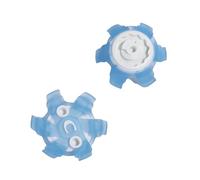 weiemgs 20 Piezas Clavos para Zapatos Golf con Llave - Compatible con Footjoy, Nike, Callaway, Puma, Asics, Oakley, SQAIRZ, Payntr, Under Armour, Adidas, Fast Twist, TriLok, SlimLok Sistemas(Azul)