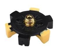 weiemgs 20 Piezas Golf Spikes Cleats Small Metal Thread con Llave - Compatible con Zapatos De Golf Footjoy, Adidas, Nike, Ecco, Puma, Skechers, Bally, Callaway, Stuburt, Walter Genuin Classics