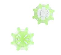 weiemgs 20 Piezas Repuesto Zapatos Golf Cleats - Spikes para Zapatos De Golf - Compatible con Adidas, Skechers, Oakley, Puma, Callaway, Pines Interfaz(Verde)