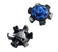 weiemgs 20 Piezas Spikes Golf con Llave - Compatible con Footjoy, Nike, Under Armour, Sqairz, Callaway, New Balance, TravisMathew/Cuater, Asics, Puma, Fast Twist 3.0(Grey)