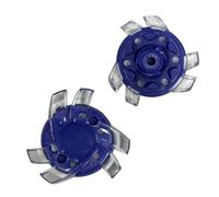 weiemgs 20 Piezas Tacos Zapatos Golf con Llave - Compatible con Footjoy, Nike, Callaway, Puma, Asics, SQAIRZ, Johnston & Murphy, Payntr, Under Armour, adidas, Oakley, Fast Twist 3.0(Azul)