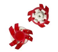 weiemgs 20 Piezas Tacos Zapatos Golf con Llave - Compatible con Footjoy, Nike, Callaway, Puma, Asics, SQAIRZ, Johnston & Murphy, Payntr, Under Armour, Adidas, Oakley, Fast Twist 3.0(Rojo)