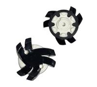 weiemgs 20 Piezas Tacos Zapatos Golf con Llave - Compatible con Footjoy, Nike, Callaway, Puma, Asics, SQAIRZ, Johnston & Murphy, Payntr, Under Armour, Adidas, Oakley, Fast Twist 3.0(Black White)