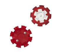 weiemgs 20 Unidades Clavos De Golf con Llave Compatible con Footjoy, Nike, Callaway, Under Armour, Travis Mathew/Cuater, New Balance, SQAIRZ, Asics, Payntr, Johnston & Murphy, Fast Twist 3.0(Rojo)