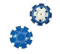 weiemgs 20 Unidades Clavos De Golf con Llave Compatible con Footjoy, Nike, Callaway, Under Armour, Travis Mathew/Cuater, New Balance, SQAIRZ, Asics, Payntr, Johnston & Murphy, Fast Twist 3.0(Azul)