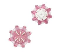 weiemgs 20 Unidades Spikes De Golf con Llave - Compatible con Footjoy, Callaway, New Balance, Nike, Adidas, U A, Ecco, Travis, Cuater, SQAIRZ, Asics, Murphy, Paytr, Fast Twist 3.0 Interfaz(Rosa)