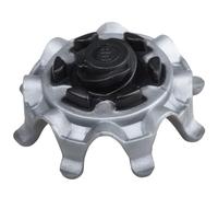 weiemgs 20 Unidades Tacos Zapatos Golf con Llave - Compatible con Footjoy, Callaway, Adidas, Nike, Oakley, SQAIRZ, Under Armour Y Walter Hagen, Tri-Lok, Fast Twist System(Grey)