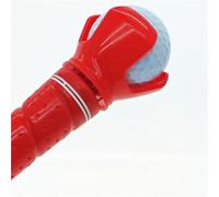 weiemgs Recuperador De Pelotas De Golf para Putter, 5 Uds., No Es Necesario Agacharse, Portátil, Diseño Atornillado, para Usar Al Final De Un Putter(Rojo)