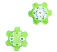weiemgs Tacos para Zapatos De Golf Compatible con adidas, Footjoy, Nike, Asics, Callaway, Cuater, Ecco, Johnston & Murphy, New Balance, Oakley, Puma, SQAIRZ, Under Armour, Ft 3.0(Verde,18+1 Wrench)