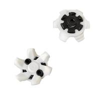 weiemgs Tacos para Zapatos De Golf Compatible con adidas, Footjoy, Nike, Asics, Callaway, Cuater, Ecco, Johnston & Murphy, New Balance, Oakley, Puma, SQAIRZ, Under Armour, Ft 3.0(Blanco,18)