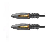 WEIFANAA Faros De Motocicletael Para R1200GS | Para G310 para R1200 para F800 para K1200 indicador LED de intermitente delantero trasero Moto Faro(Smoke)