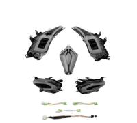 WEIFANAA Faros De Motocicletael Para TMAX 530 2012-2016 | Luz Señal Giro, Indicador LED, Lámpara Freno Delantero Y Trasero, Moto Faro(SMOKE SET)