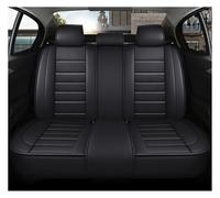 WEIFANAA Fundas Asiento Coche para Chevrolet para Cruze para Captiva para Sonic para Sail para Onix para Lova para Trax Funda Universal Cuero Impermeable para Asiento Coche(Rear Seats Black)