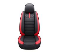 WEIFANAA Fundas Asiento Coche para Chevrolet para Cruze para Captiva para Sonic para Sail para Onix para Lova para Trax Funda Universal Cuero Impermeable para Asiento Coche(1 Piece-Red)