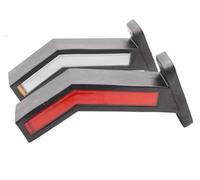 WEIFANAA Luces traseras Para Remolque 12-24 V 2 PIEZAS Luces LED Posición Lateral Para Remolque A Prueba Agua Luz Posición Lateral Neón Para Camión lámpara trasera