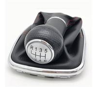 WEIFANAA Pomo Cambios Marcha Para VW Para Golf 4 IV MK4 Para GTI Para Bora Para Jetta 1999-2003 12mm Perilla Palanca Cambios Palanca Cambios Polaina Collar Arranque(B0045)
