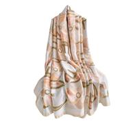 WEIGEER Silk Scarf Women Bufanda de seda para mujer chal de gasa bufanda de loto pañuelo para delgada playa cinturón de hiyab chal de novia bufanda de gasa (Rosa.)