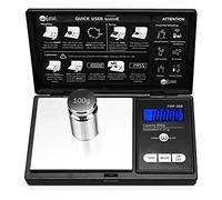 Weigh Gram Balanza digital de bolsillo, color negro, 100 g x 0,01 g.