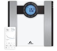 Weight Gurus - Báscula inteligente con Bluetooth, mide el peso y 5 métricas clave: IMC, grasa corporal, masa muscular, peso del agua y masa ósea, diseñada en St. Louis