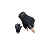 Weight Lifting Gloves, Gym Gloves for Crossfit, Workout, Exercise Cycling, Training, Breathable & Snug fit, for Men & Women(Black, M)