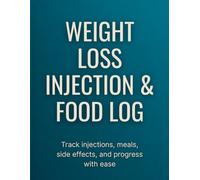 Weight Loss Injection & Food Log: Track injections, meals, side effects, and progress with ease