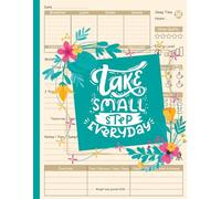 weight loss journal 2026 | 90 Day Transformation Planner with Goals, Measurements, Mood, Habit & Stress Trackers | Daily Food, Fitness, Water, Sleep & Steps Log