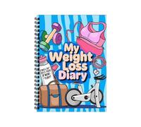 Weight Loss Planner - Food Journal | Interactive 12-Week Weight Loss Planner, 12-Week Fitness Diary For Fitness, Diet, Meal, Workout, Home, Gym, Running, Training, Athlete
