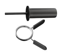 Weight Machine Pin, Heavy-Duty Gym Stack, 15,5 x 11 x 1 cm, Fitness Equipment Attachment, Secure Locking System, Drop Set Pin Spring Clip for Home, School, Training Centers