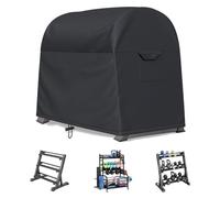 Weight Storage Cover - Durable Waterproof Rack Protector, Dust Resistant Fitness Shield, Strong Exercise Equipment Guard | Home Gym Indoor Outdoor Setup, Strength Training Rack Protection Solution
