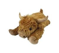 Weighted Highland Cow Plush - Animal Comforting Doll, Soft Huggable Weighted Animal Pillow | Plush Comfort Toy for Kids, Teens, Birthday, Collectors, Bedroom, Sofa, Nursery, Playtime, Bedtime